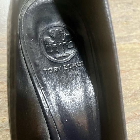 Tory Burch black wedge shoes - Picture 14 of 16